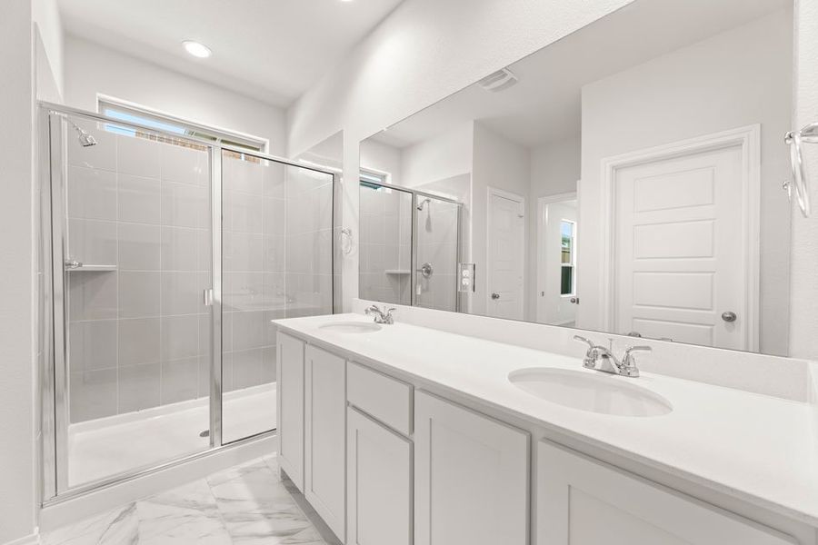 Representative exterior photo of a completed home built from the Mesquite by Impression Homes in Bryant Farms, Melissa, TX (Image 19). Representative exterior photo of a completed home built from the Mesquite by Impression Homes in Bryant Farms, Melissa, TX (Image 19).