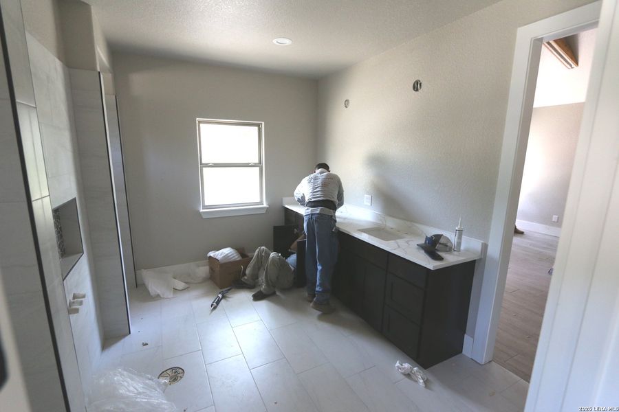 In-progress construction of a new home in , Adkins, TX (Image 14).