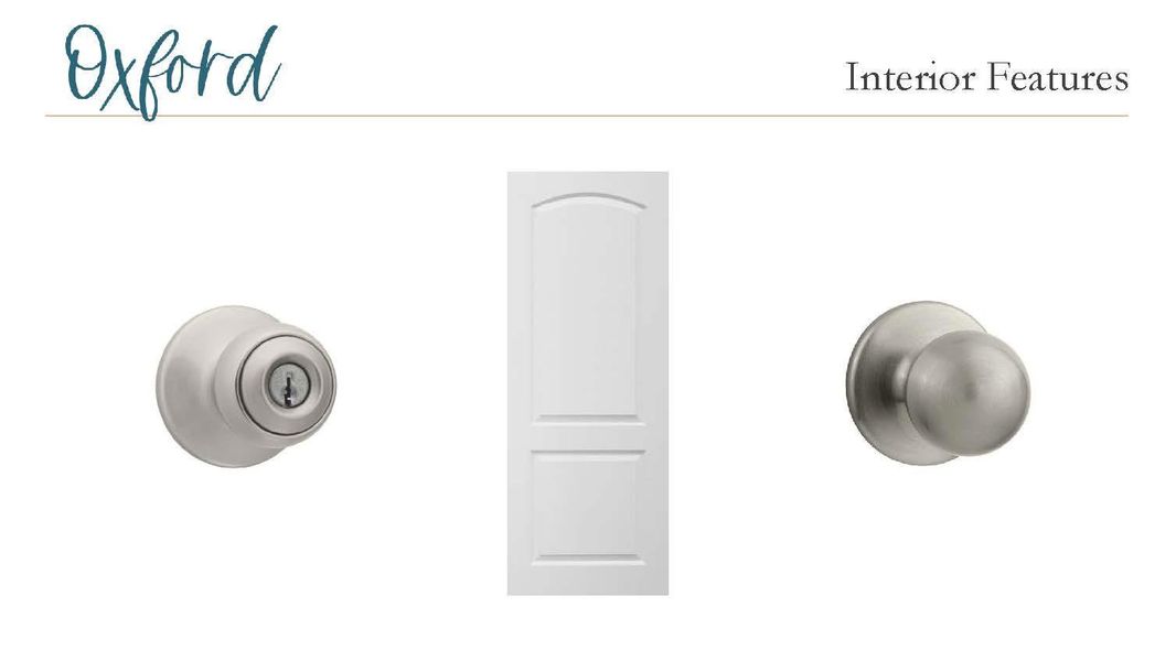 Sample of building materials used in homes in The Cottages at Lariat, Liberty Hill (Image 15).