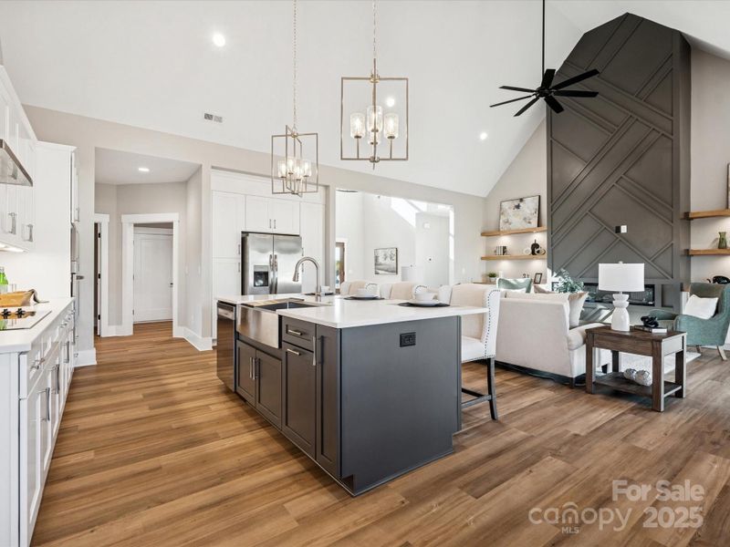 Furnished interior view inside a new home in , Salisbury (Image 31).