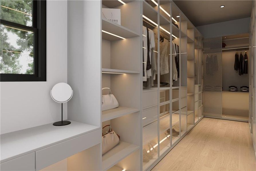 Furnished interior view inside a new home in , Sugar Hill (Image 32).