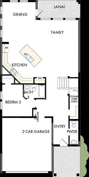 2D floor plan layout of this home in Vistera of Venice – Garden Series, Nokomis, FL (Image 2). 2D floor plan layout of this home in Vistera of Venice – Garden Series, Nokomis, FL (Image 2).
