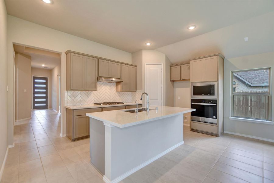 Furnished interior view inside a new home in The Highlands, Porter (Image 7).