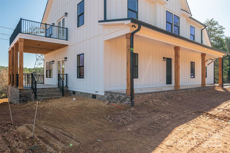 Exterior details and patio area of a home in , Denver (Image 6).