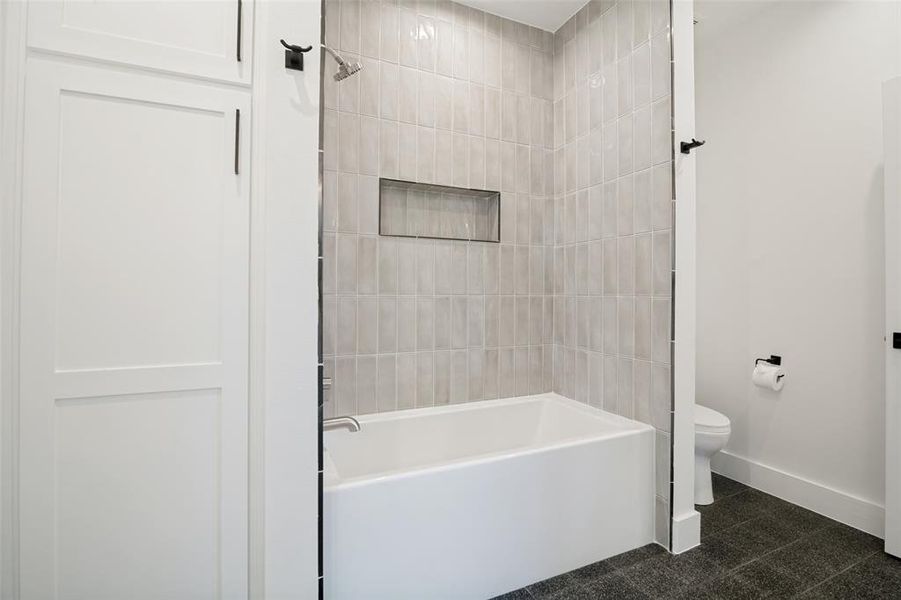 Furnished interior view inside a new home in , Dallas (Image 37).