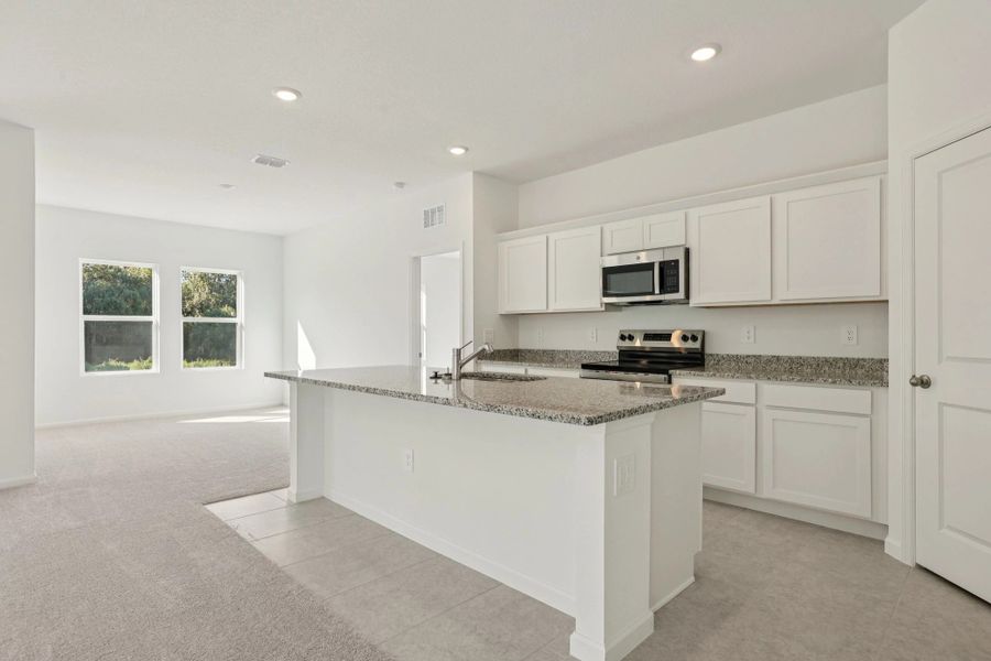 Representative furnished interior of a home built from the Equinox by Starlight Homes in Landings at Mount Olive, Polk City (Image 11). Representative furnished interior of a home built from the Equinox by Starlight Homes in Landings at Mount Olive, Polk City (Image 11).