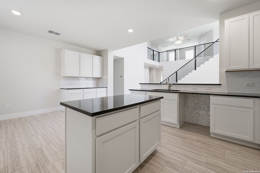 Furnished interior view inside a new home in Morgan Meadows, San Antonio (Image 5).