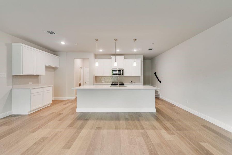 Furnished interior view inside a new home in Bayside, Rowlett (Image 8).