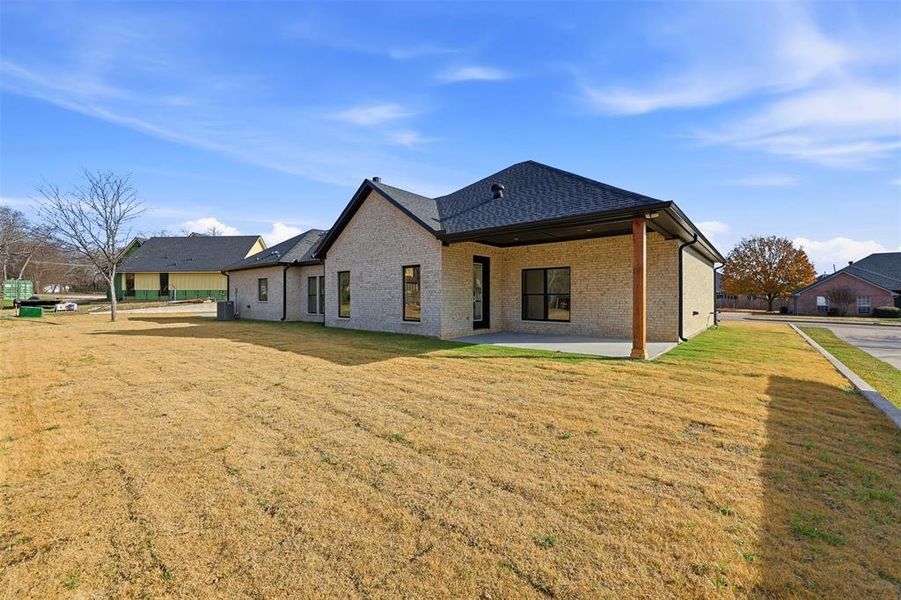 Exterior details and patio area of a home in , Grandview (Image 3). Exterior details and patio area of a home in , Grandview (Image 3).