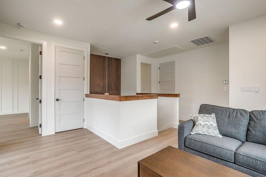 Furnished interior view inside a new home in , Fort Worth (Image 19).