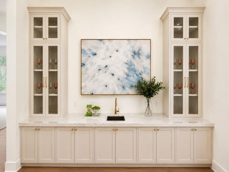 Furnished interior view inside a new home in , Houston (Image 18).
