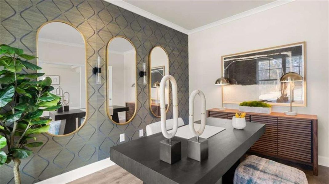 Furnished interior view inside a new home in Evergreen Crossing, Locust Grove (Image 13).