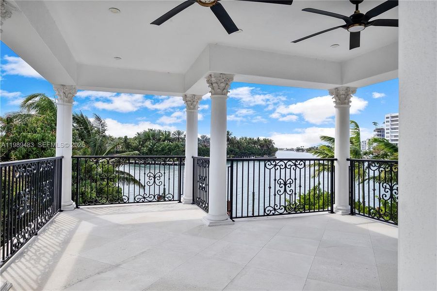 Exterior details and patio area of a home in , Surfside (Image 42).