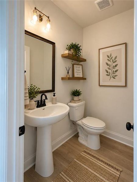 Furnished interior view inside a new home in Adams Estates, Winder (Image 17).