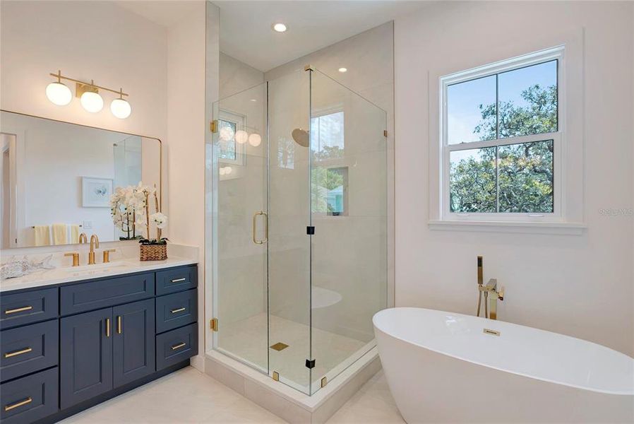 Furnished interior view inside a new home in , Tampa (Image 48).