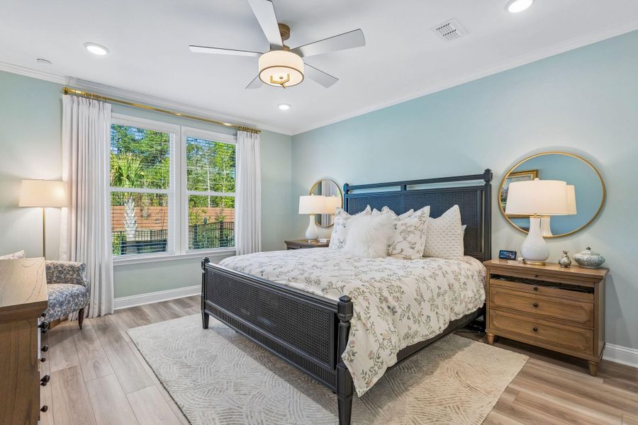 Furnished interior view inside a new home in Del Webb Charleston at Nexton, Summerville (Image 33).
