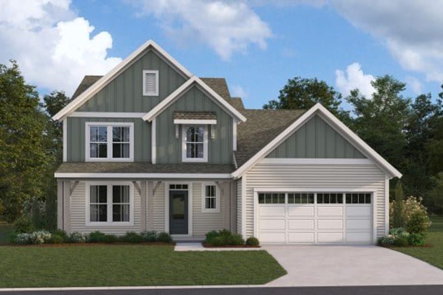 Representative exterior photo of a completed home built from the Charles by Fischer Homes in The Sandbar, Anna Maria, FL (Image 9).