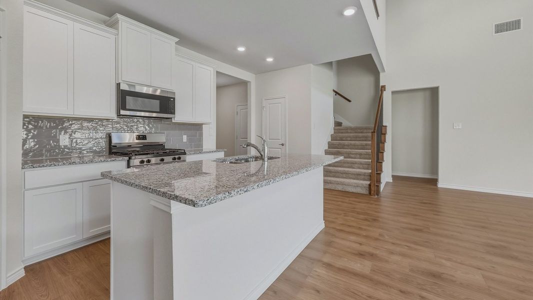 Furnished interior view inside a new home in Windchime, Celina (Image 4).