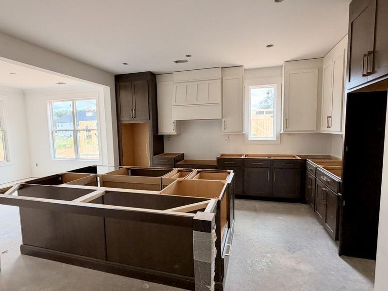 In-progress construction of a new home in Livingstone Park, Kennesaw, GA (Image 31).