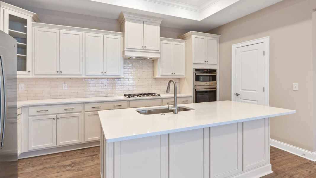 Furnished interior view inside a new home in The Courtyards at Redbud Lane, Canton (Image 10).