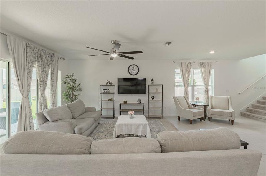 Furnished interior view inside a new home in , Land O' Lakes (Image 16). Furnished interior view inside a new home in , Land O' Lakes (Image 16).