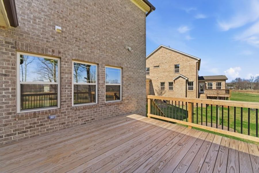 Exterior details and patio area of a home in Blacksmith, Stokesdale (Image 35).