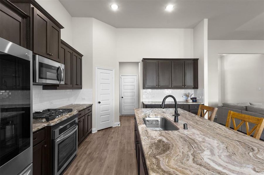 Furnished interior view inside a new home in , Mesquite (Image 7).
