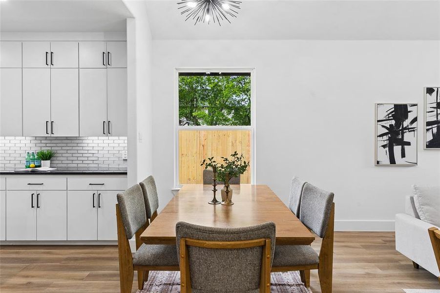 Furnished interior view inside a new home in , Dallas (Image 19).