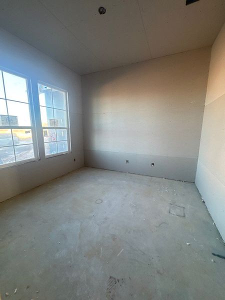 In-progress construction of a new home in Cedar Ridge Estates, Anna, TX (Image 4).