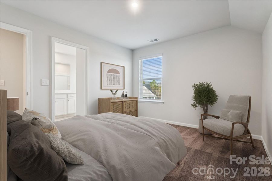Furnished interior view inside a new home in The Retreat at Laurelbrook, Sherrills Ford (Image 10).