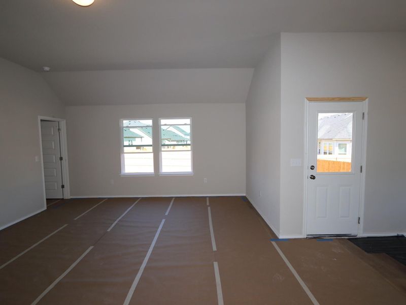 In-progress construction of a new home in Cascades at Onion Creek, Austin, TX (Image 18). In-progress construction of a new home in Cascades at Onion Creek, Austin, TX (Image 18).