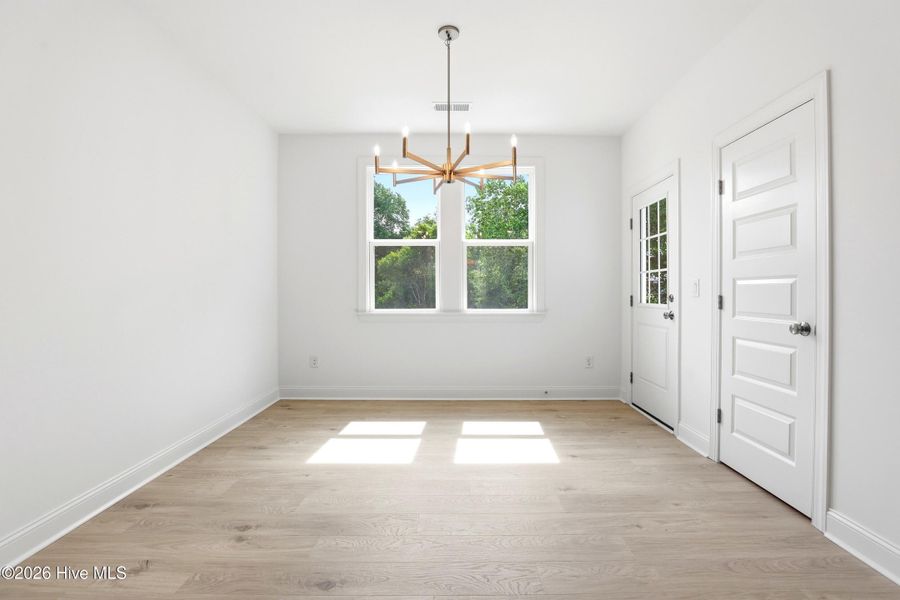 Spacious, unfurnished interior of a new home in Downtown Wilmington Collective, Wilmington (Image 13).