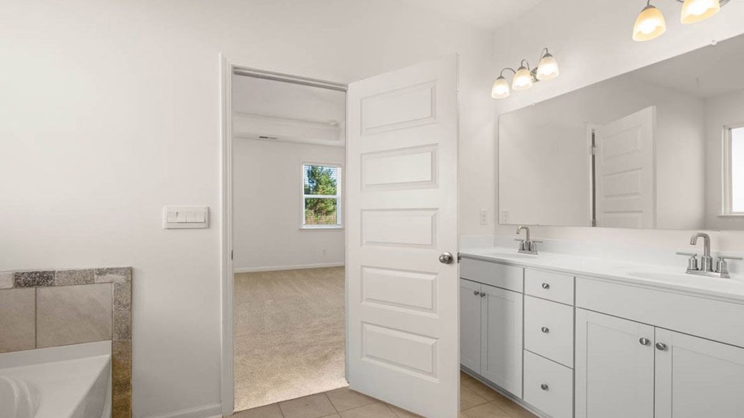 Furnished interior view inside a new home in The Gates at Pates Creek, Hampton (Image 6).