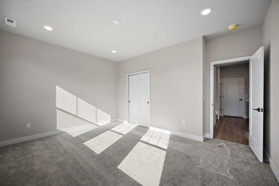 Spacious, unfurnished interior of a new home in Pony Park, Colorado Springs (Image 20). Spacious, unfurnished interior of a new home in Pony Park, Colorado Springs (Image 20).
