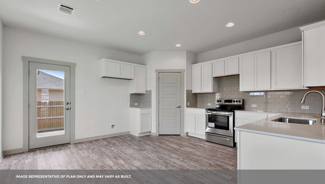 Furnished interior view inside a new home in Frontier, Mustang Ridge (Image 4).