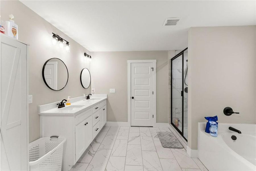 Furnished interior view inside a new home in , Cornelia (Image 31). Furnished interior view inside a new home in , Cornelia (Image 31).