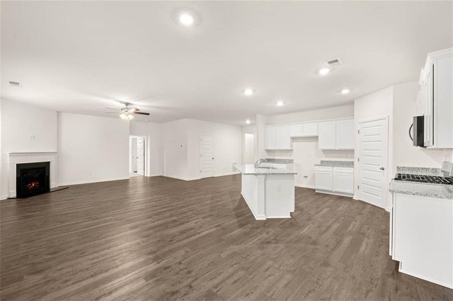 Spacious, unfurnished interior of a new home in Bridle Creek, Locust Grove (Image 14).