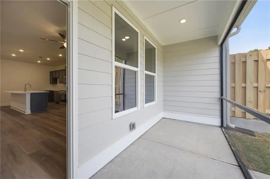 Exterior details and patio area of a home in , Cartersville (Image 3).