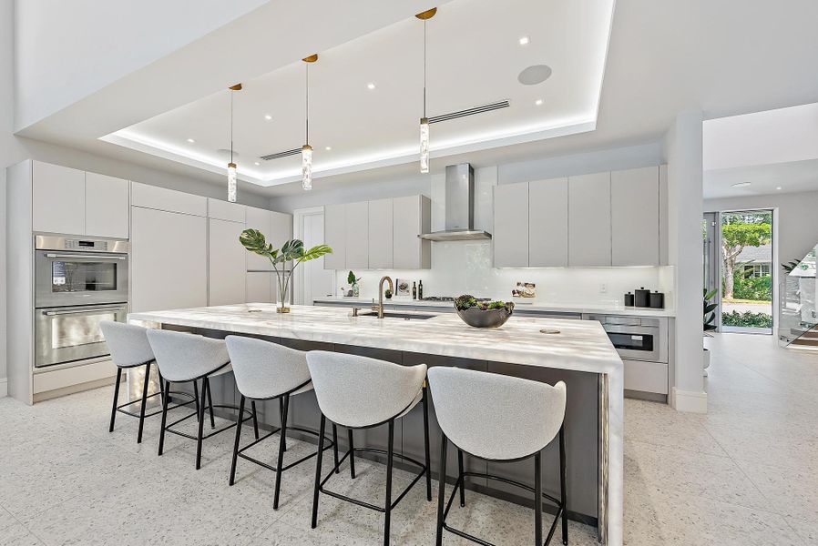 Furnished interior view inside a new home in , West Palm Beach (Image 15).