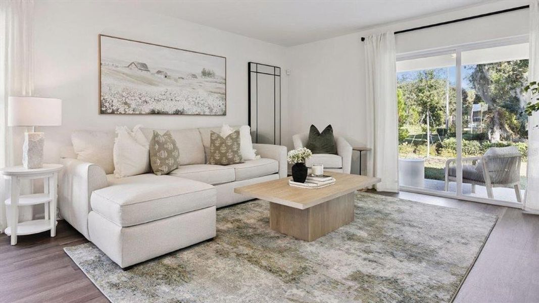 Furnished interior view inside a new home in , Lakeland (Image 4).