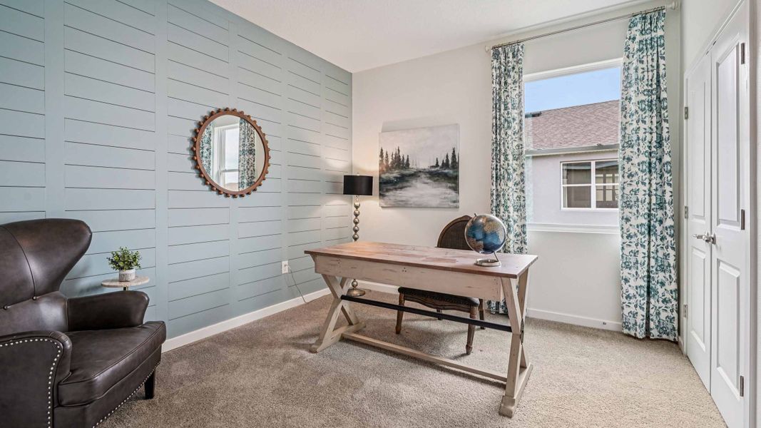Furnished interior view inside a new home in Ocala Preserve, Ocala (Image 12).
