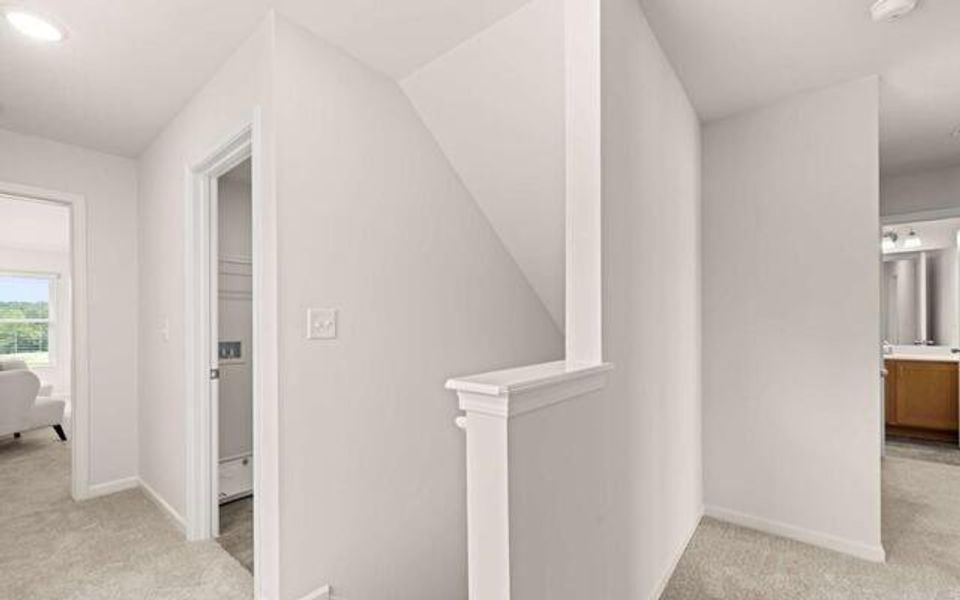 Spacious, unfurnished interior of a new home in Walden Park - The Retreat, Jonesboro (Image 20).