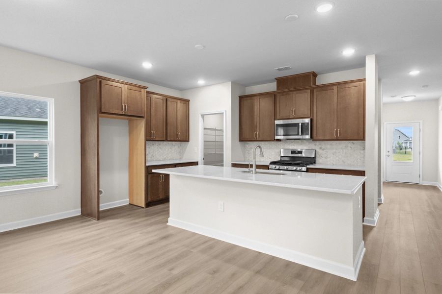 Similar Harrison floorplan for inspiration - features and finishes vary