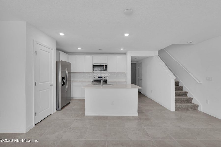 Furnished interior view inside a new home in , Jacksonville (Image 13).