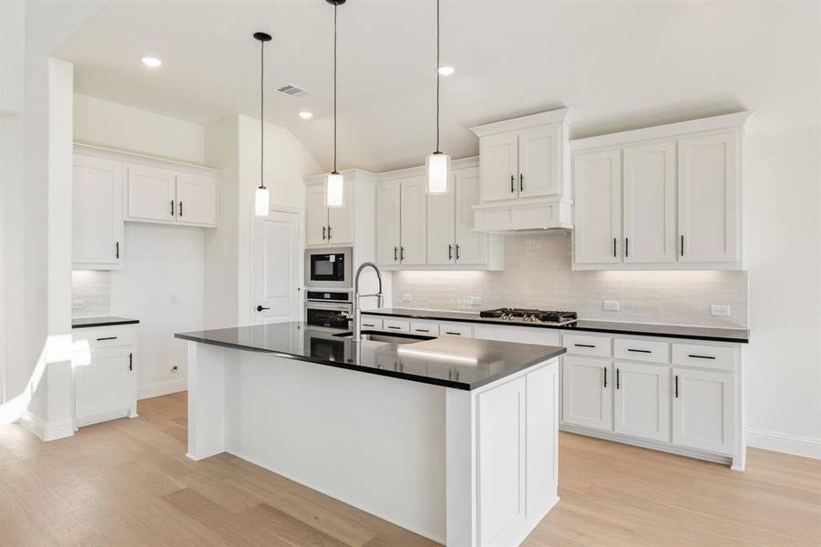 Furnished interior view inside a new home in Willow Wood Classic 50, McKinney (Image 6).