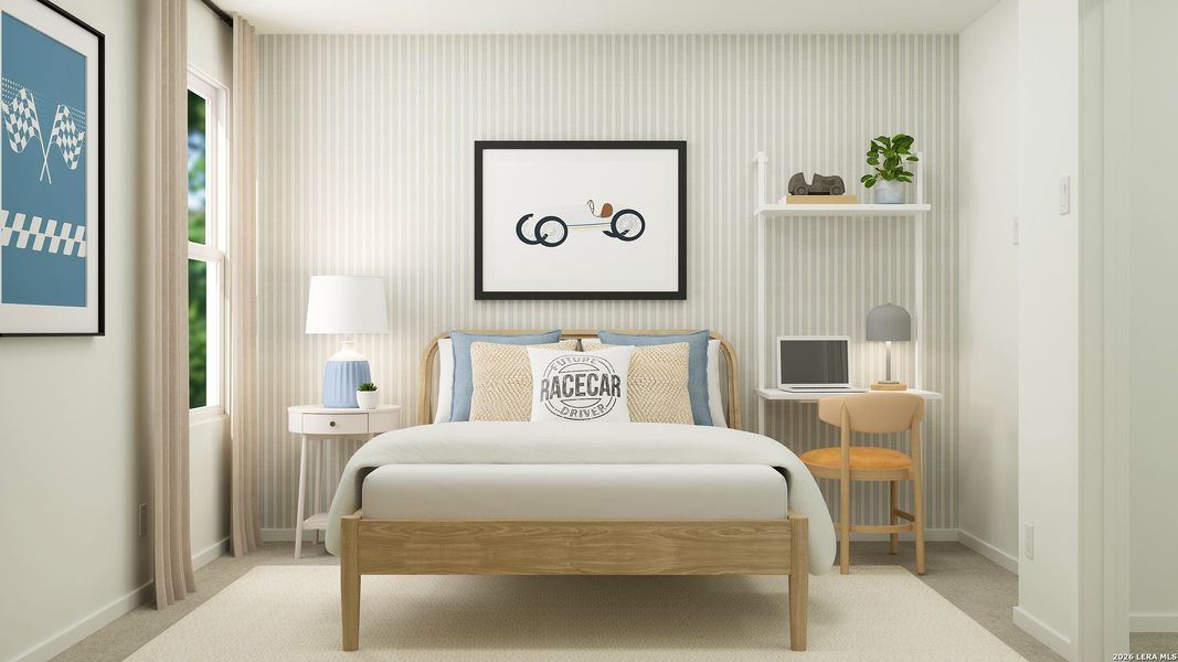 Furnished interior view inside a new home in Willow Point, San Antonio (Image 14).