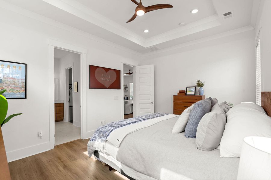 Furnished interior view inside a new home in , Summerville (Image 11).