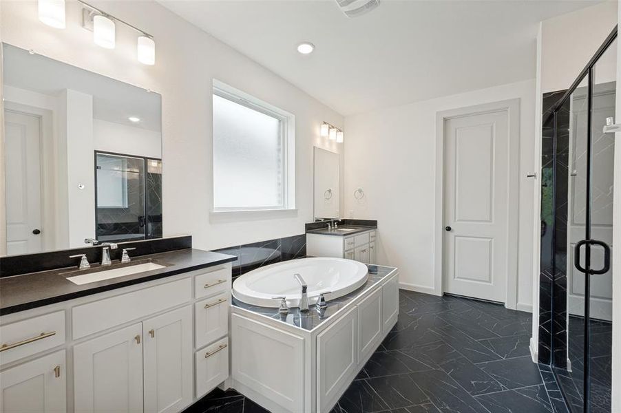 Furnished interior view inside a new home in , McKinney (Image 7).