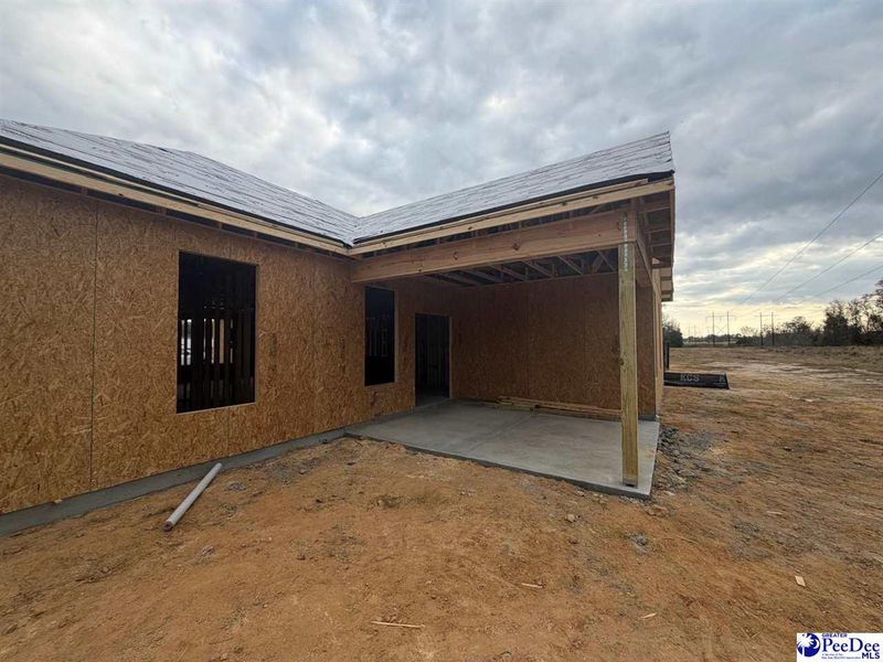 In-progress construction of a new home in The Grove, Florence, SC (Image 10).