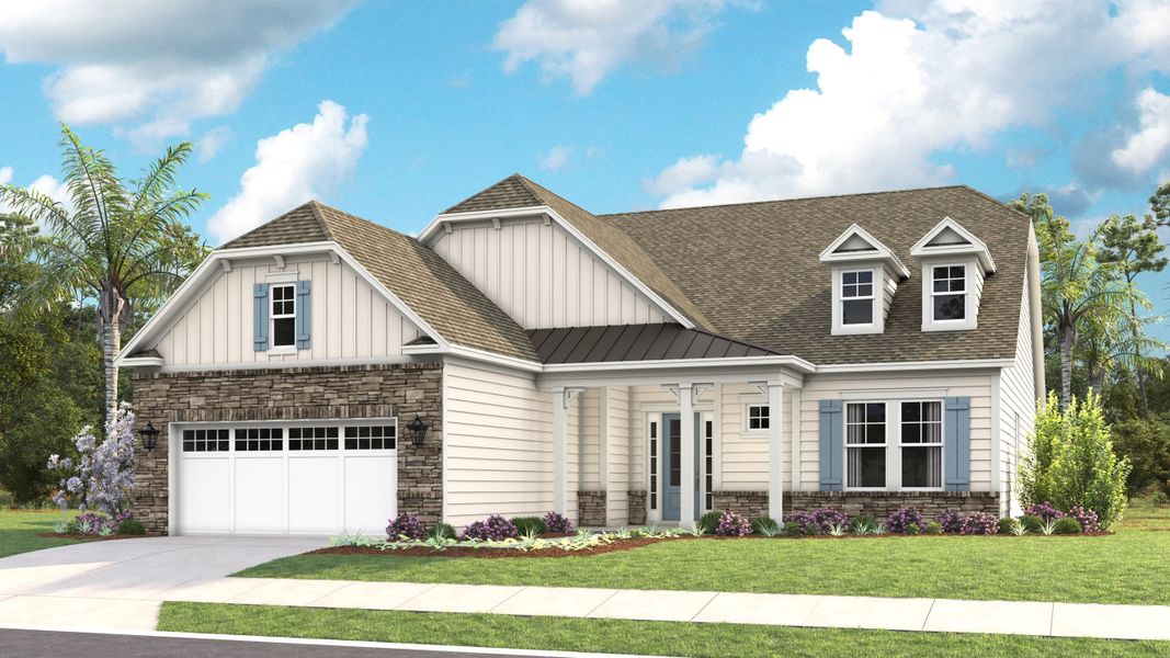 CS-Farmhouse Stone Elevation CS-Farmhouse Stone Elevation